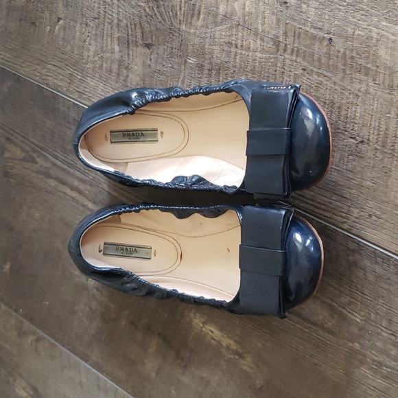 Prada ballerina bow flats size 38.5 - Picture 4 of 12